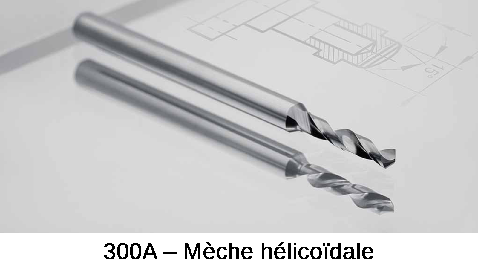 300A Mèche hélicoïdale