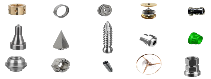 Pièces usinées haute précision — outils de coupe suisses